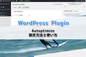 【WordPress Plugin】AutoptimizeでHTMLやCSS、JSを圧縮する！設定方法と使い方